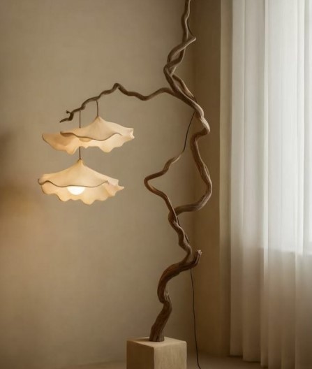 Sculptural Floor Lamps