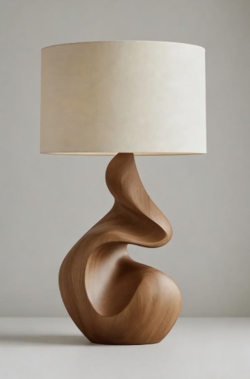 Sculptural Table Lamps