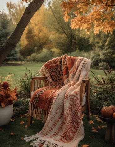 Seasonal Outdoor Throw Blankets