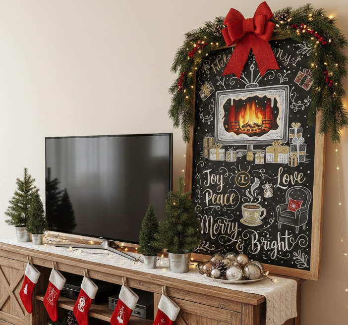 Seasonal Signage or Chalkboard