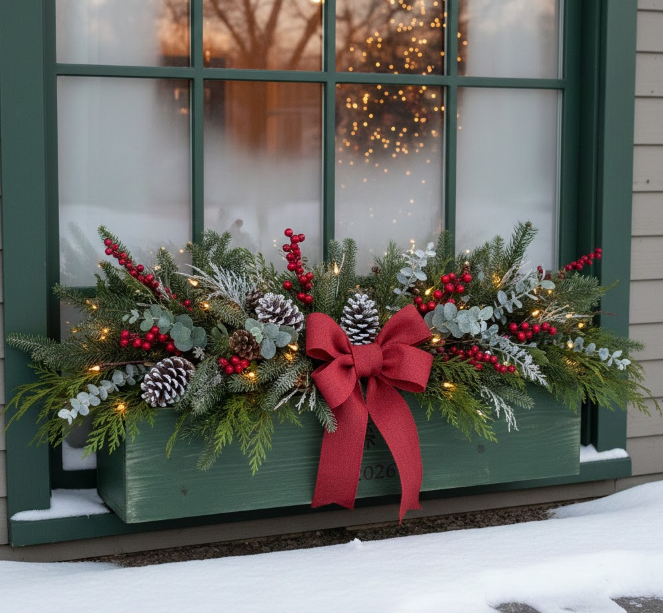  Seasonal Window Box