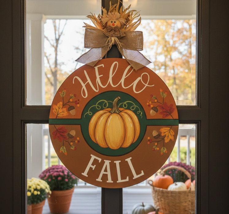Sectioned Hello Fall