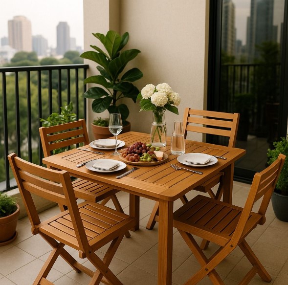 Set Out a Small Outdoor Table