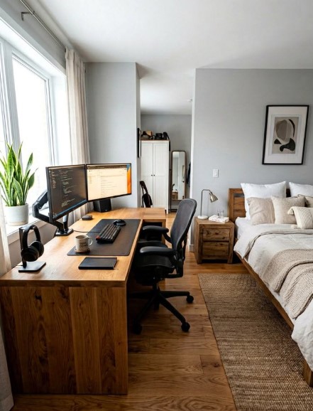 Set Up a Bedroom Office