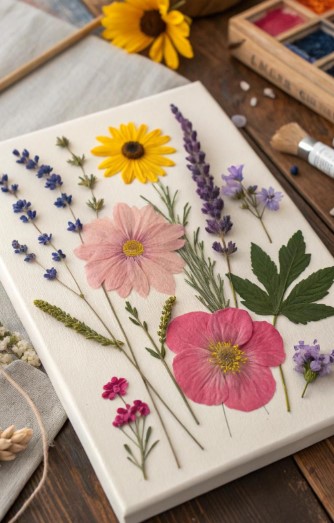 Show Off Pressed Flower Art