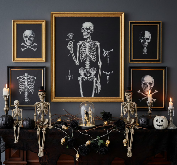 Skeleton Art Focus
