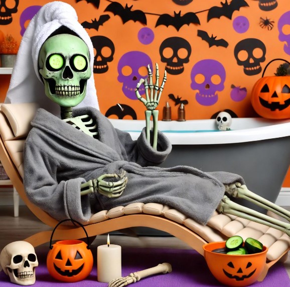  Skeleton Spa Day (Yes, Really)