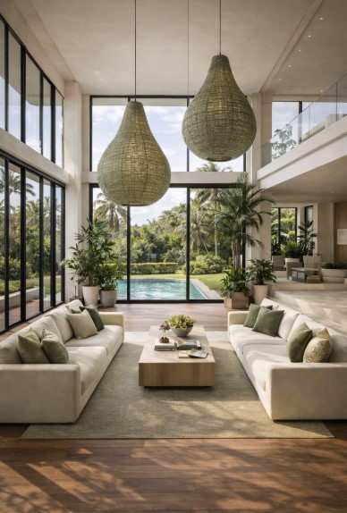 Sleek Sophistication Brings the Outdoors In
