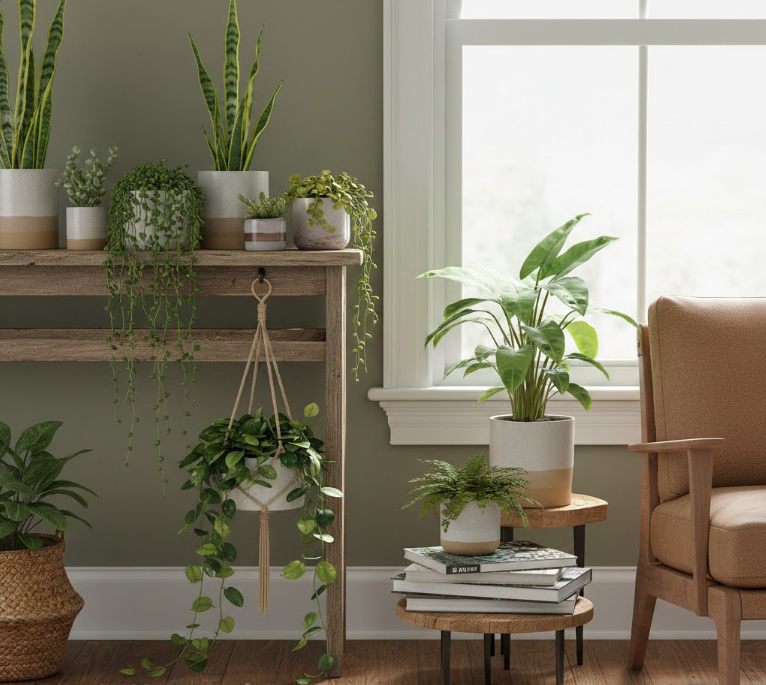 Small Plants and Trailing Greens