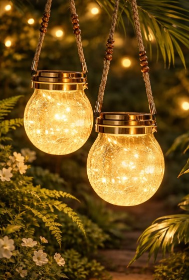 Solar-Powered Fairy Lights