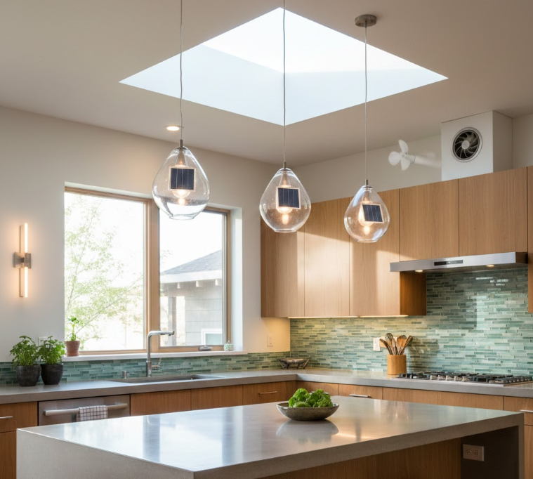 Solar-Powered Fixtures