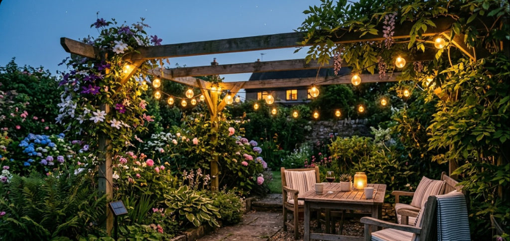 Solar-Powered String Lights