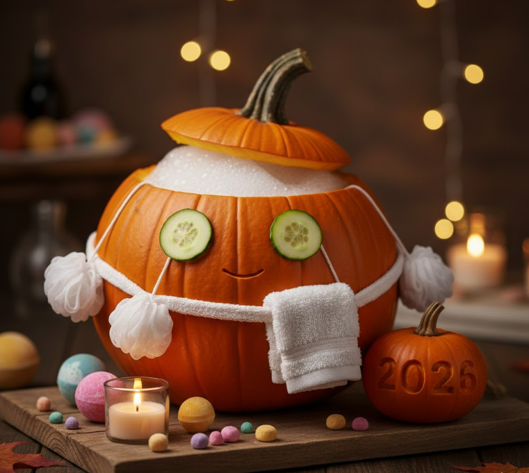 Spa Day Pumpkin