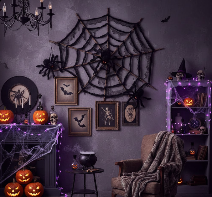 Spiderweb Wall Art