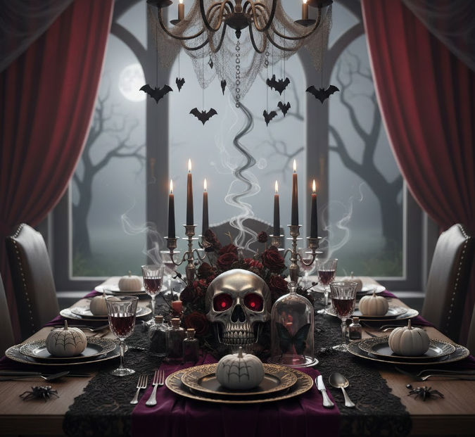 Spooky Elegant Dining Table
