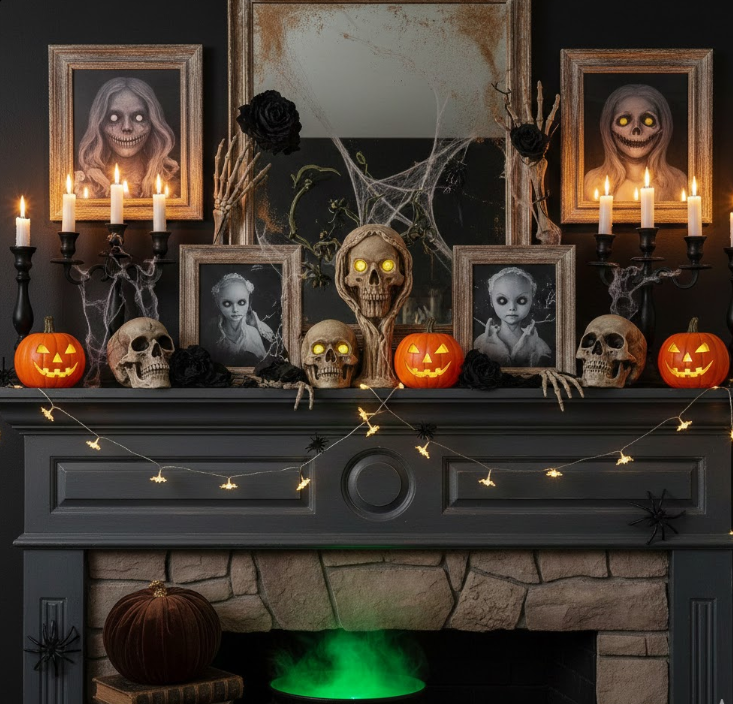 Spooky Portraits and Skulls