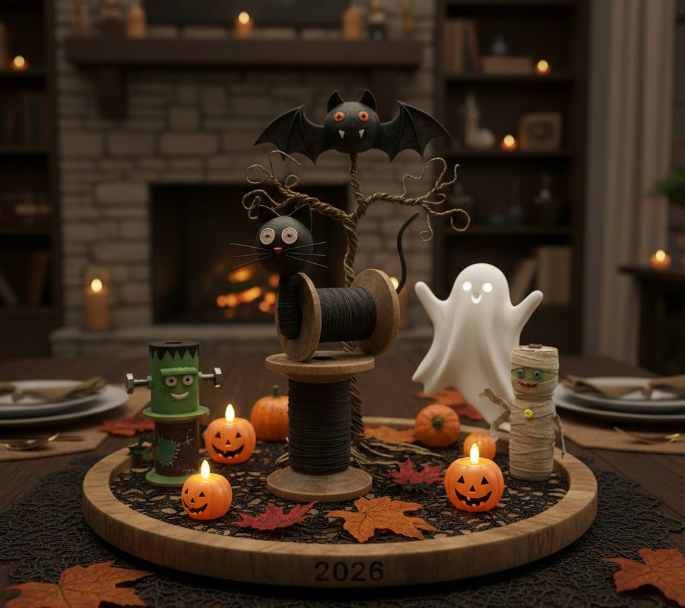 Spool-tacular Halloween Characters