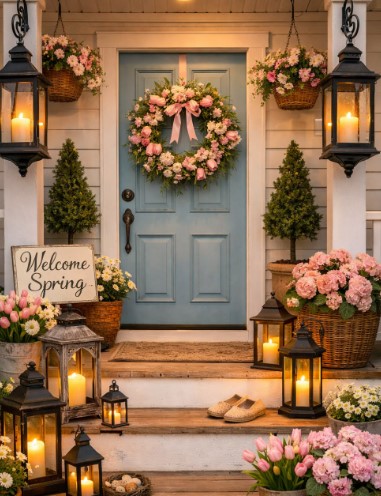 Spring Front Door