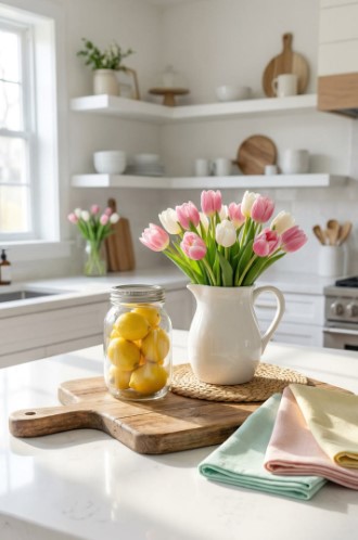 Spring Kitchen Decor