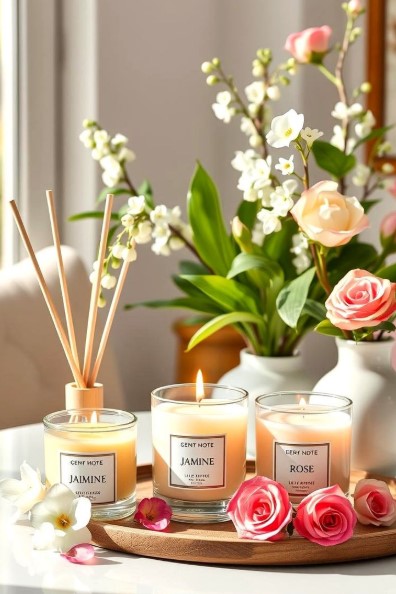 Spring-Scented Candles
