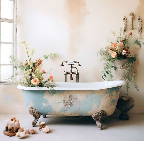 Spring for a Vintage Tub