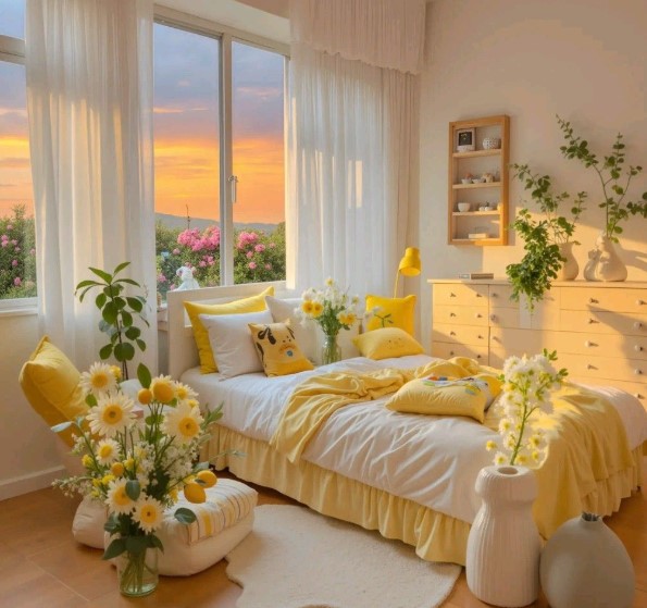 Springtime Bedroom