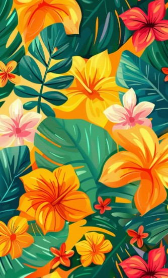  Sprinkle in Tropical Prints