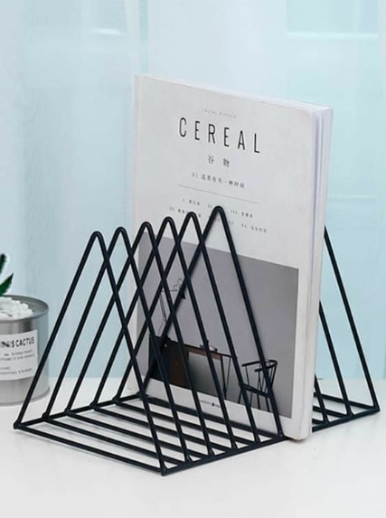 Stay Organized With Magazine Holders and Bookends