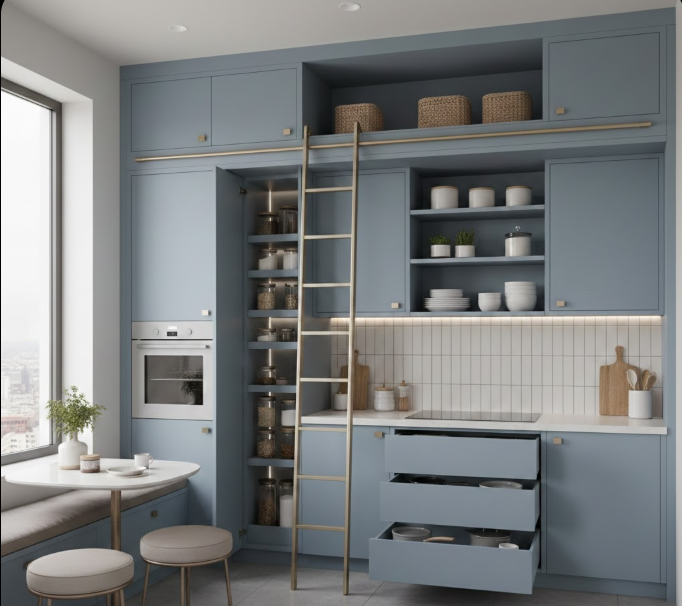  Storage That Reaches the Ceiling