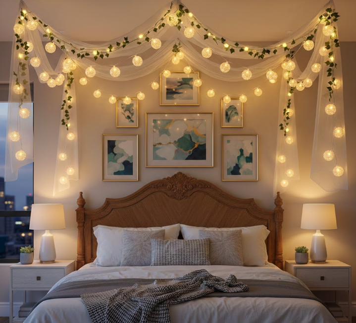 String Light Installation