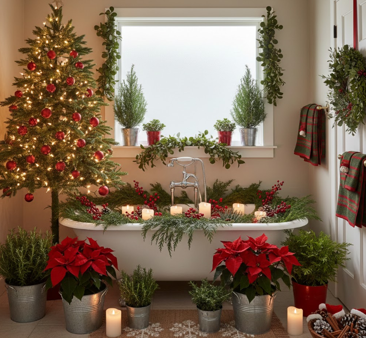 Style With Christmas Plants