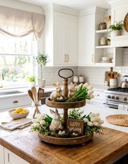 Style a Spring Serving Tray