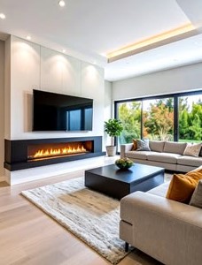 Stylish Electric Fireplace