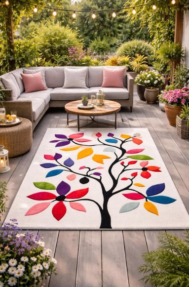 Stylish Outdoor Rugs for a Vibrant Look