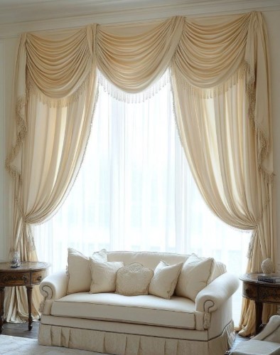 Sumptuous Silk Drapery