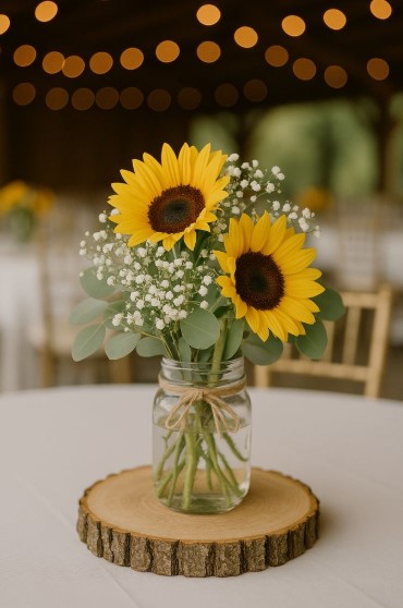  Sunflower Centerpiece