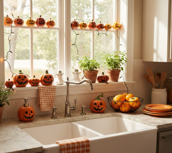  Sunny Sink Nook in Orange 
