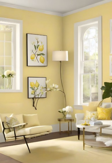Sunny Yellow Walls