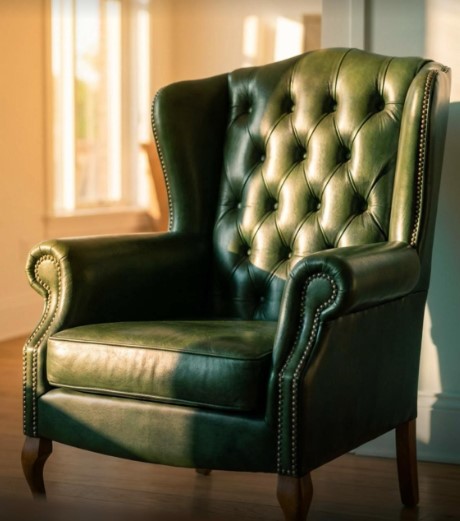 Supple Leather Armchairs