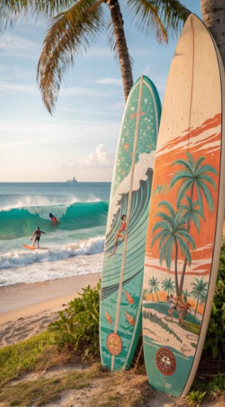 Surfboard Decor That Makes a Statement