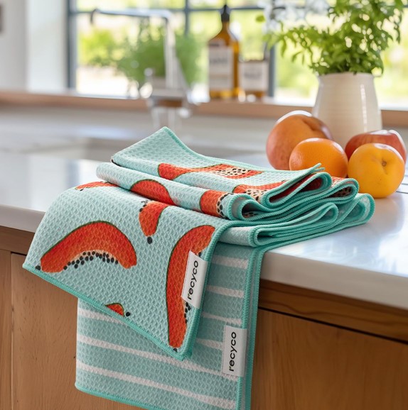 Swap in Colorful Kitchen Towels
