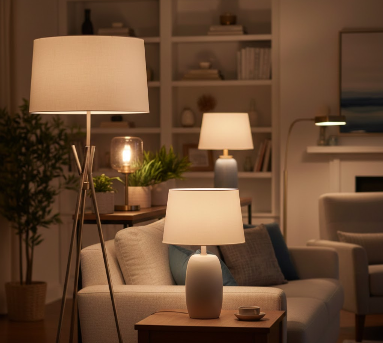Table Lamps and Floor Lamps