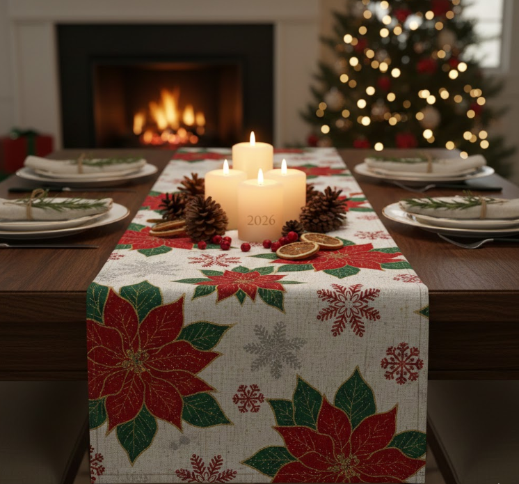 Table Runners With Festive Patterns