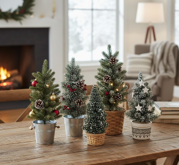 Tabletop Christmas Trees for Small Spaces