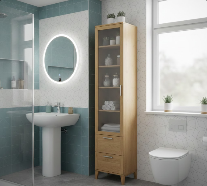 Tall, Slim Storage Towers