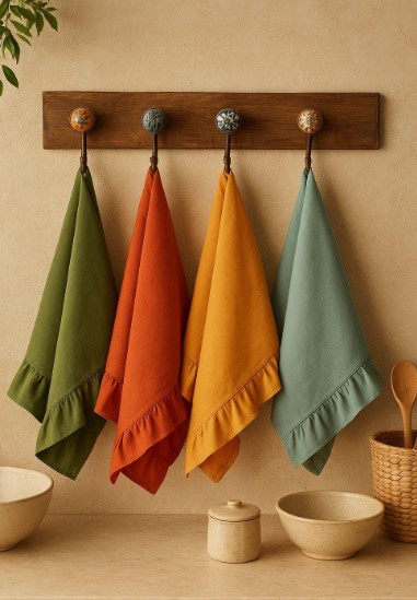 Tassels and Fringe on Kitchen Textiles