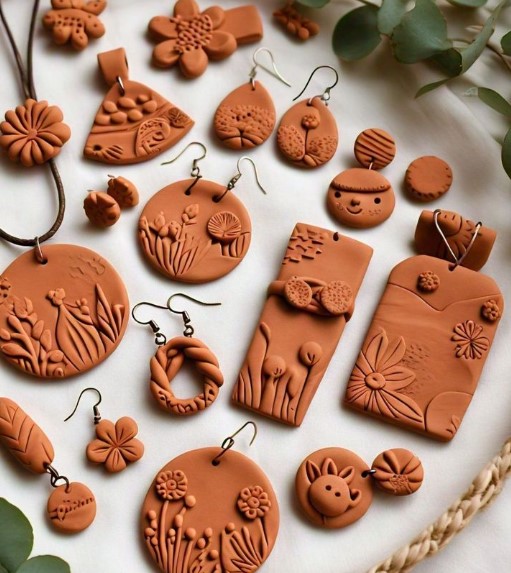 Terracotta and Wildflower Charm 