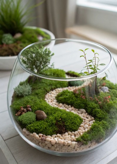 Terrarium Moss Garden