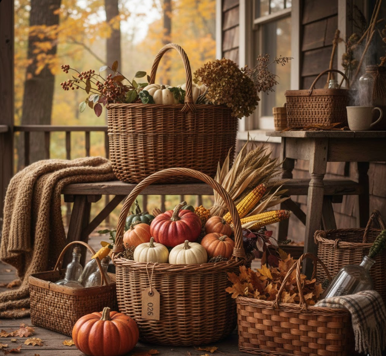The Magic of Vintage Baskets