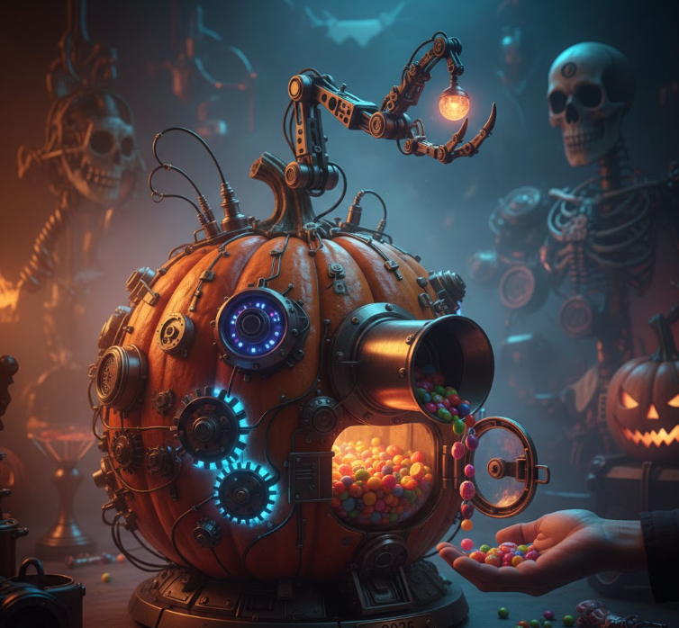 The Ultimate Candy Dispenser Pumpkin